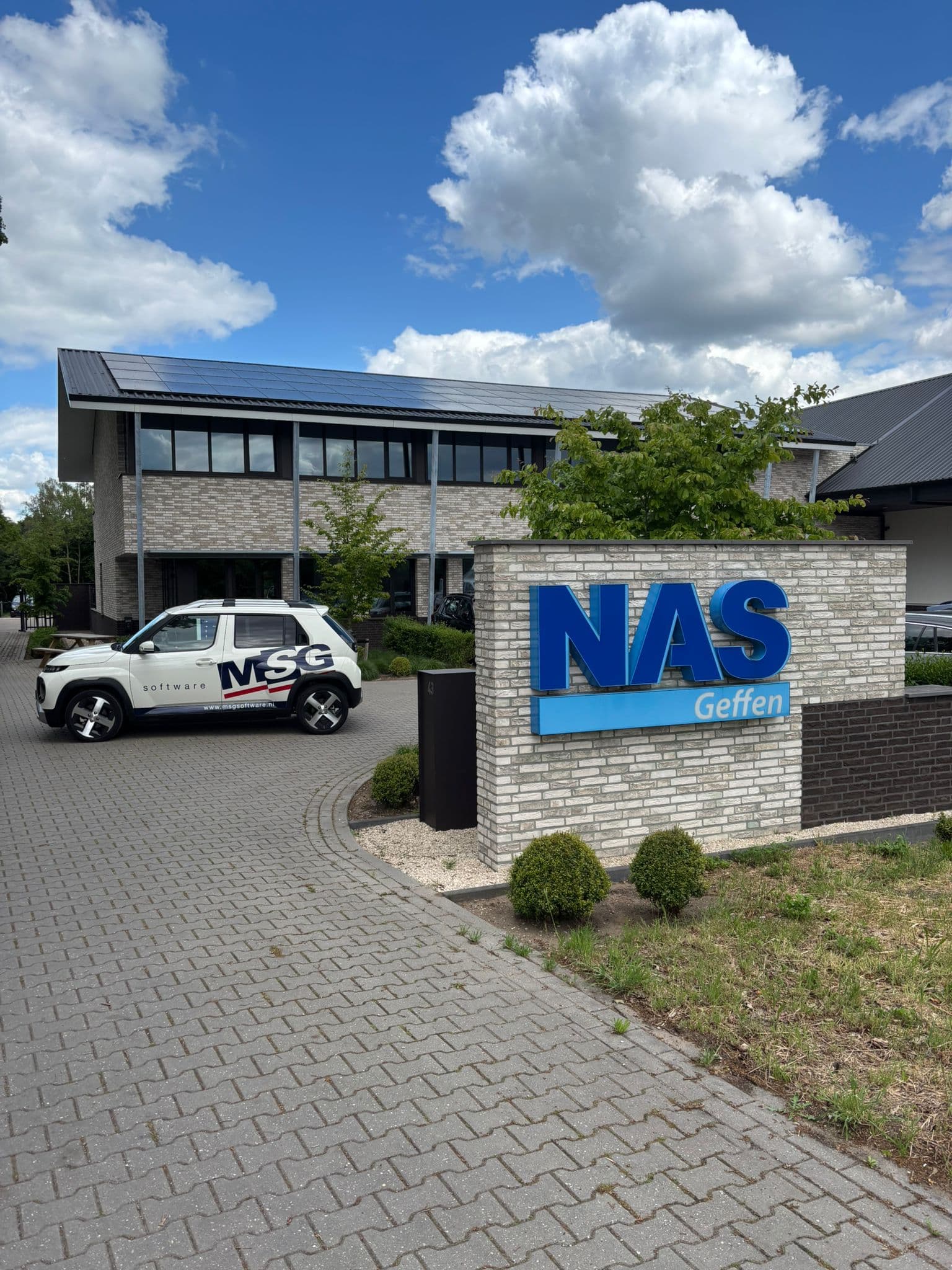 MSG software auto bij NAS Geffen